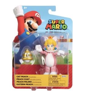 Jakks World of Nintendo Cat Peach 4inch figure